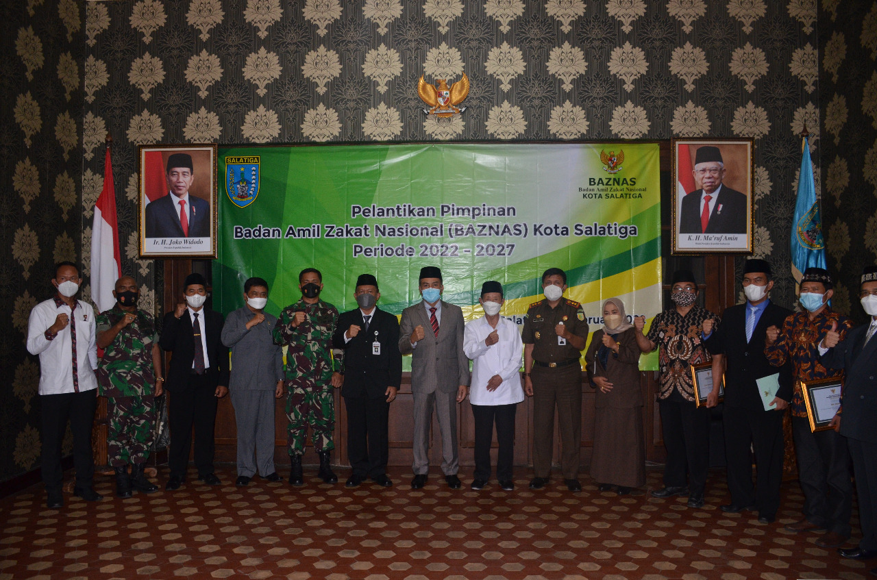 Pelantikan Badan Amil Zakat Nasional (BAZNAS) Kota Salatiga  Periode 2022 - 2027